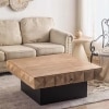 Ekaterini Solid Wood Top Coffee Table
