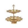 Wall 9 Tealight Holder In Gold Colour
