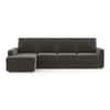 Apollo Compact Sofa (Colour : Smoke, Cushion : Hard, Back Type : High Back, Seating Capacity : Left Aligned 3 Seater + Left Aligned Chaise)