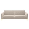 Calisa 3 Seater Pull Out Sofa cum Bed  in Cream Colour
