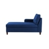 Alba Fabric Chaise Lounger in Navy Blue Colour