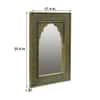 Desert Art Wooden Hand Painted Rectangle Decorative 17 x 23 Inch Mirror