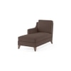 Abbey Sectional Sofa (Colour : Daschund Brown, Cushion : Hard, Seater : Left Aligned 2 Seater + Left Aligned Chaise)