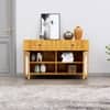 Hexa Red Multipurpose Storage Cabinet With 2 Drawer 2 Door in Giant Wood Colour