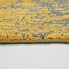 Multicolor Abstract Machine Made Polyester 3 X 5 Feet Carpet