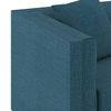 Windsor Luxe 2 Seater Fabric Sofa in Colonial Blue Colour