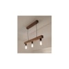 Tavern Brown Solid Wood Cluster Hanging Light