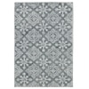 Cara Graphite Geometric Hand-Tufted Wool 6X4 Feet Carpet