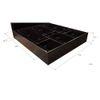 Machai Solid Wood Queen Size Drawer Storage Bed In Melamine Finish