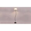 Isla Multicolour Fabric Floor Lamp with Black Iron Base
