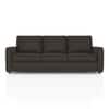 Apollo 3 Seater  Fabric Sofa In Stone Grey Velvet Colour