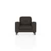 Verona Premium 1 Seater Fabric Sofa in Stone Grey Velvet Colour