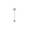 Sia Pink Jute shade with Iron floor lamp