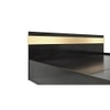 Joben Engineered Wood Queen  Size Bed With Box Storage (Wenge Finish)