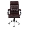 Domain High Back Executive Office In Brown Colour