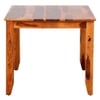 Herb Solid Wood 4 Seater Dining Table in Warm Walnut Finish