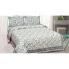 Paolo Multicolor Abstract 180 TC Cotton Double Size Bedsheet with 2 Pillow Covers