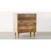 Philip Mango Wood Chest Of Drawers In Natural Finish