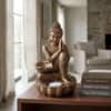 Water Fountain Serenity Buddha Water Fountain in Multicolor Colour