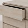 Roswell Solid Wood Chest Of 6 Drawers In White Ash Finish