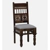 Eenakshi Dining Chair Set Of 2 In Teak Finish