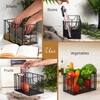 Cache Rectangle Wire Basket Black
