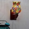 Devansh Solid Wood Electric Wall Light in Multi Colour with Multi Shade Count of 1 Light