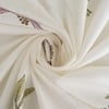 Faye White Floral 400 TC Cotton Flat Single Size Bedsheet with 2 Pillow Covers – Threads