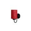 Gerall Maroon Natural Fiber Wall Light