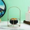 Regal Radiance Candle Holder in Gold Colour