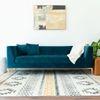 Alpha Fabric Sofa - Blue