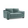Esquel Sofa Set (Colour : Dusty Turquoise Velvet , Seater : 3+2+1+1)