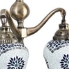 Devansh Metal Electric Wall Light in Multi Colour with Multi Shade Count of 2 Lights