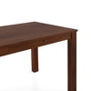 Arlo Teak Wood 6 Seater Storage Dining Table In Sienna Teak Finish