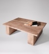 Paro Solid Wood Coffee Table In  Natural Finish