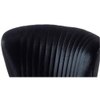 Fission Fabric Accent Chair in Black Colour