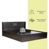 Styx Engineered Wood King  Size Bed With Drawer Storage (Melamine Finish)