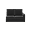 Apollo Compact Sofa (Colour : Pebble Grey, Cushion : Hard, Back Type : High Back, Seating Capacity : Left Aligned 2 Seater + Left Aligned Chaise + Ottoman)