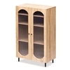 Stellar Multipurpose Storage Cabinet (Tall Size, Oak)
