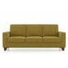Apollo Neo 3 Seater Fabric Sofa in Olive Green Colour (Back Height : Regular, Cushion Type : Hard)