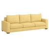 Lawson 3 Seater Sofa In Leatherette Cream Color