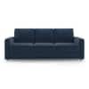 Apollo Compact Sofa Set (Colour : Lapis Blue, Cushion : Soft, Back Type : Regular, Seater : 3+1+1)