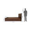 Graces Solidwood Headbord With Box Storage Queen Bed