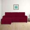 Left Aligned 2 Seater Left Aligned Chaise Magenta Sofa Cover