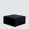 Amma Ottoman in Black Colour