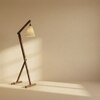 Benji Beige Jute Floor Lamp with Beige Jute Base