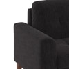 Verona Premium 2 Seater Fabric Sofa in Graphite Grey Colour