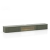 Estella Wall Mounted TV Unit Almond Green Finish