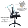 Codmeat Mid Back Ergonomic Chair in Black Colour