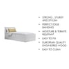 Hexa Engineered Wood Modern Single Bed With Headboard With Storage In Frosty White